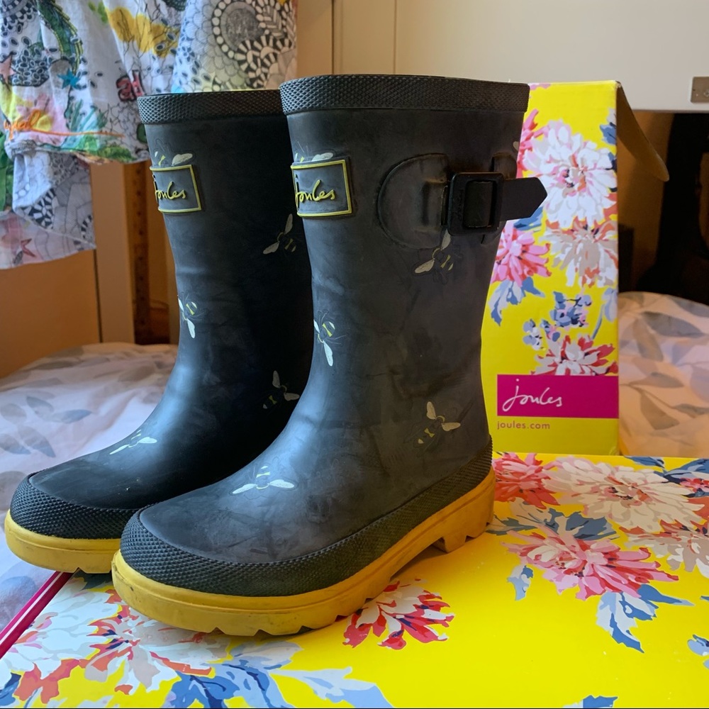 Joules Kids Tall Rubber Rain Boots